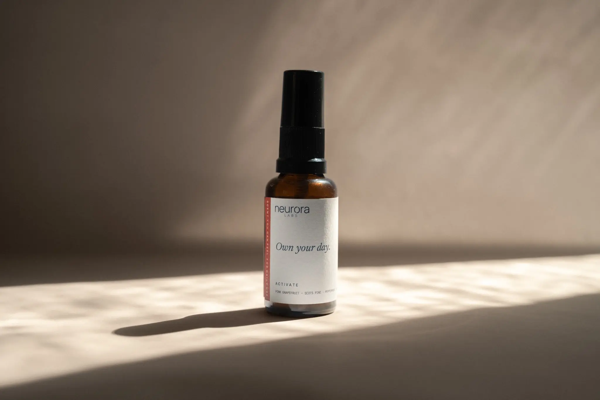 Neurora Activate fabric spray packshot used as a Brand Atlas product reference